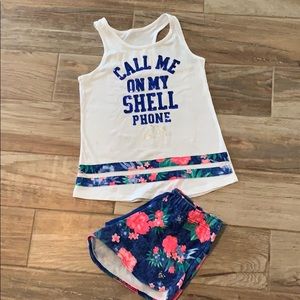 Justice Floral Outfit